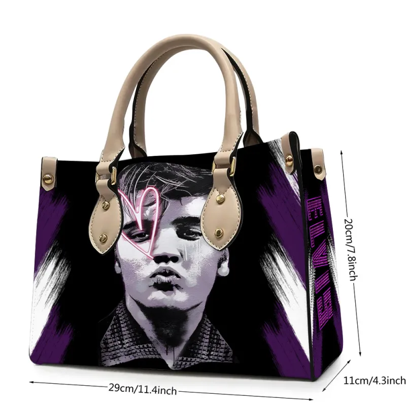 EP240124DHN5DKD mk1 Elvis Presley Personalized Leather Handbag IDF873057 Idea Fanatic