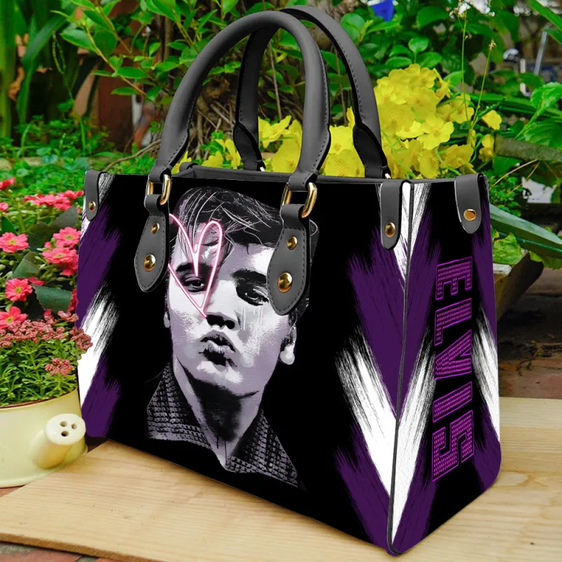 EP240124DHN5DKD mk6 Elvis Presley Personalized Leather Handbag IDF873057 Idea Fanatic