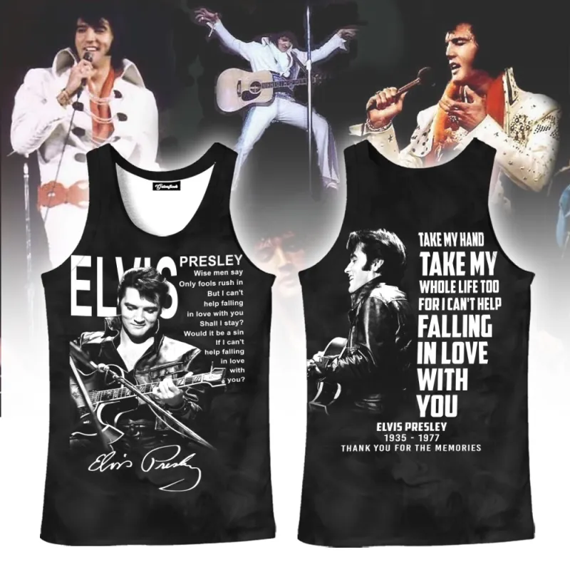 EP241224LNQ1TTT mk7 Elvis Presley I Can't Help Falling In Love With You 3D Shirt Hoodie EP241224LNQ1TTT Idea Fanatic