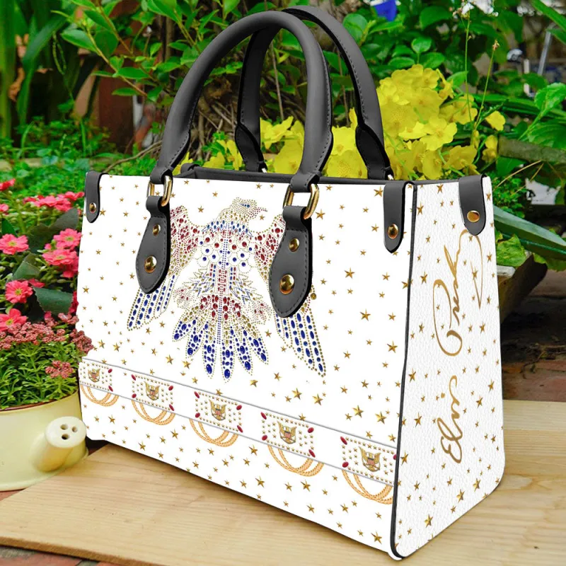 EP290124LNQ7VKH mk 2 Elvis Presley Eagle Rhinestones Leather Handbag IDF873375 Idea Fanatic