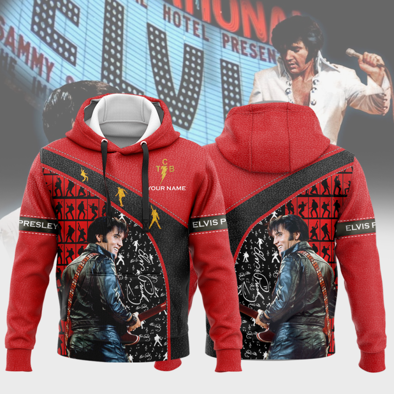 EP300124LNQ6 MK3 Elvis Presley Custom Name Tshirt Hoodie EP300124LNQ6HQH Idea Fanatic