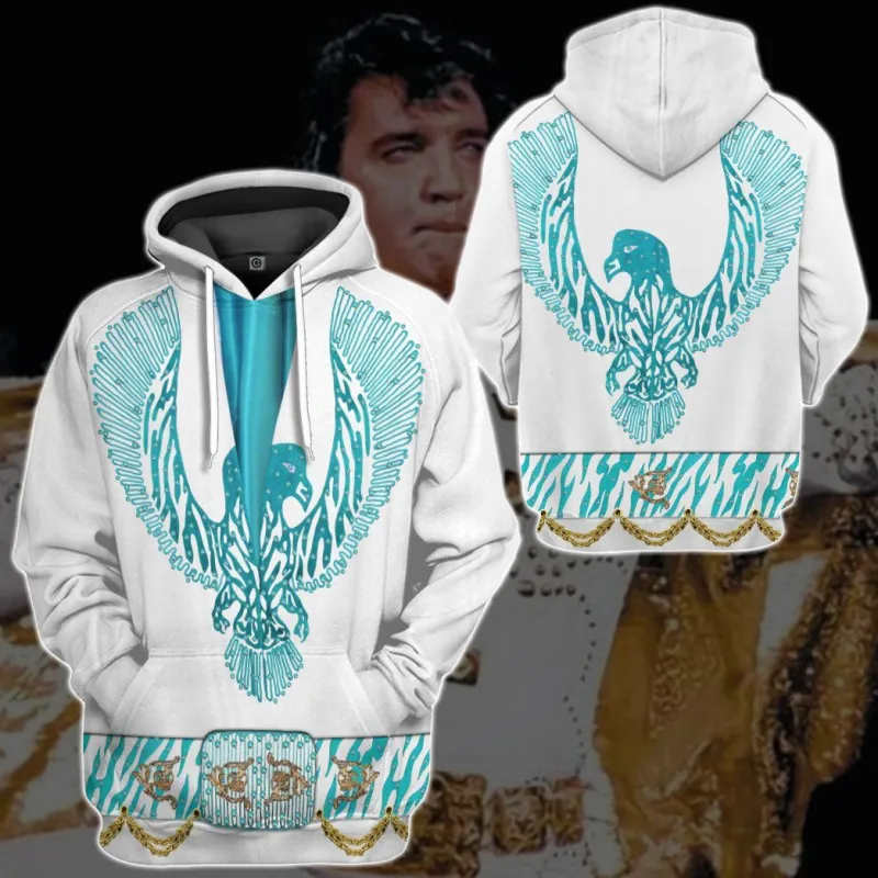 EPR030424L76 mk Elvis Presley Phoenix Turquoise 3D Apparels EPR030424L76 Idea Fanatic