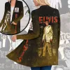 EPR050424M15 mk Elvis Presley New Women's Patch Pocket Cardigan IDF898094 Idea Fanatic