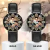 EPR050424M27 mk Elvis Presley Black Leather Watch IDF898324 Idea Fanatic