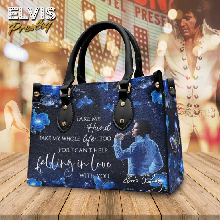 EPR1104DVM11 mk1 Elvis Presley Leather HandBag IDF900628 Idea Fanatic