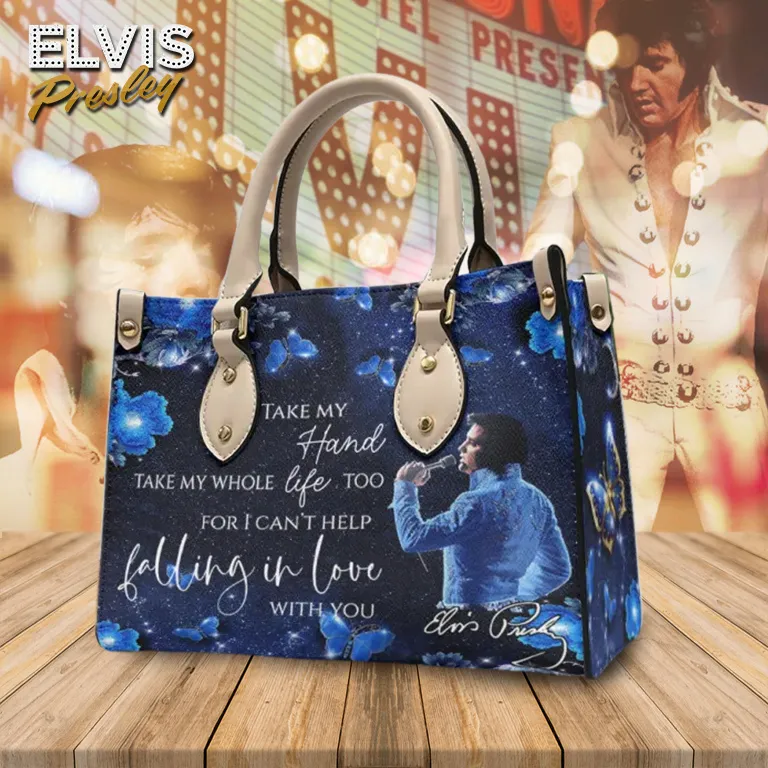 EPR1104DVM11 mk2 Elvis Presley Leather HandBag IDF900628 Idea Fanatic