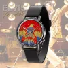 EPR150323L17 Elvis Presley Black Leather Watch IDF884206 Idea Fanatic