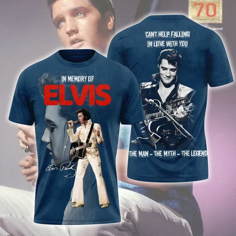 EPR220324L76 Elvis Presley 3D Apparels EPR220324L76 Idea Fanatic