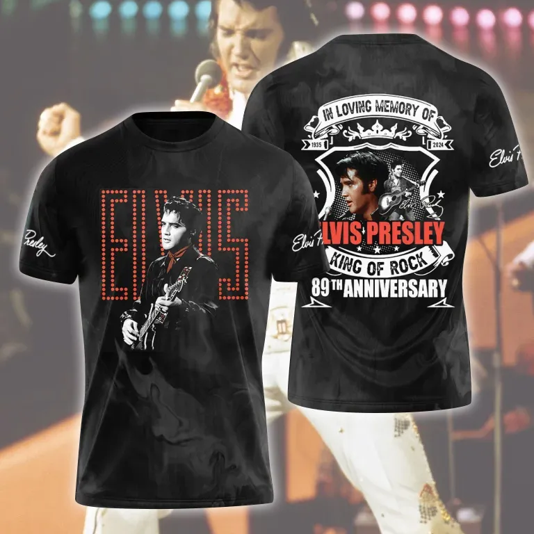 EPR220324L78 Elvis Presley 3D Apparels EPR220324L78 Idea Fanatic