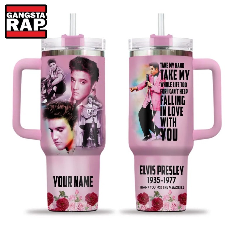 Elvis Presley 1935 1977 Thank You For The Memories Stanley Tumbler 40oz Elvis Presley 1935-1977 Thank You For The Memories Stanley Tumbler 40oz IFDD40OZ0094 Idea Fanatic