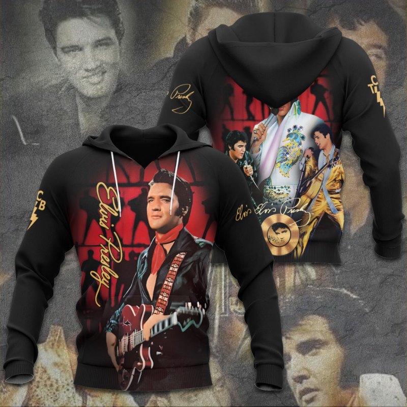 Elvis Presley Apparel TANTN8621 hoodie Elvis Presley Combo 3D Apparels IFDDCLEC0432 Idea Fanatic