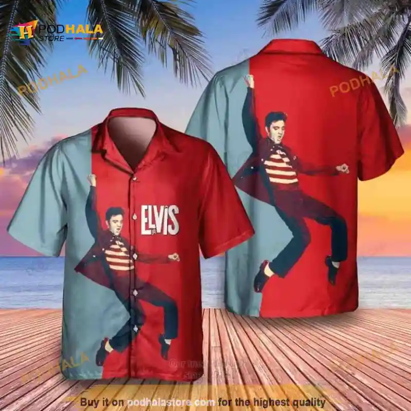 Elvis Presley Funny Hawaiian Shirt Best Gift For Rock Lovers Elvis Presley Funny Hawaiian Shirt IDF154414 Idea Fanatic