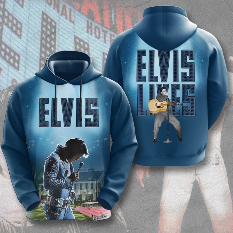 Elvis Presley Hoodie MAITM7739 Elvis Presley Combo 3D Apparels IFDDCLEC0514 Idea Fanatic