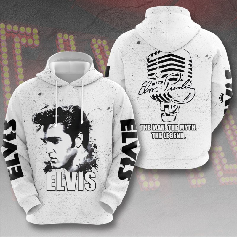 Elvis Presley Hoodie MAITM8436 Elvis Presley Combo 3D Apparels IFDDCLEC0415 Idea Fanatic