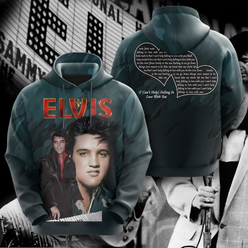 Elvis Presley Hoodie VANDH3392 Elvis Presley Combo 3D Apparels IFDDCLEC0489 Idea Fanatic