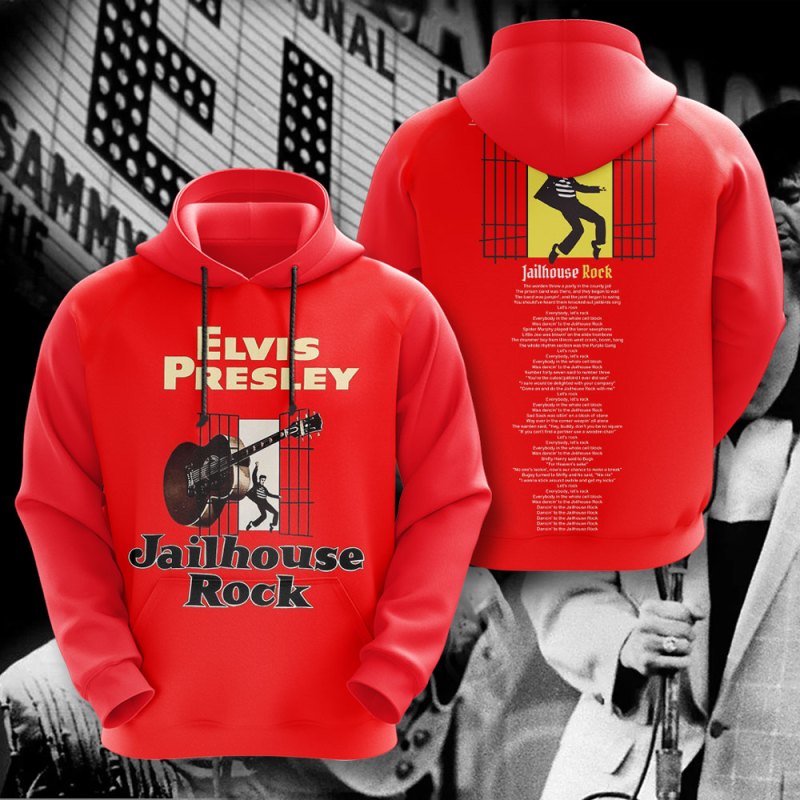 Elvis Presley Hoodie VANDH3501 Elvis Presley Combo 3D Apparels IFDDCLEC0447 Idea Fanatic