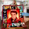 Elvis Presley Rock Blanket Personalized King of Rock Fleece Elvis Presley Rock Blanket, Personalized King of Rock Fleece IDF203095 Idea Fanatic