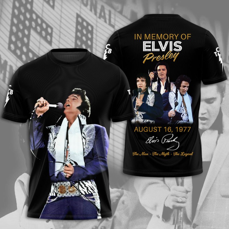 Elvis Presley T shirt HOATT6164 Elvis Presley Combo 3D Apparels IFDDCLEC0472 Idea Fanatic