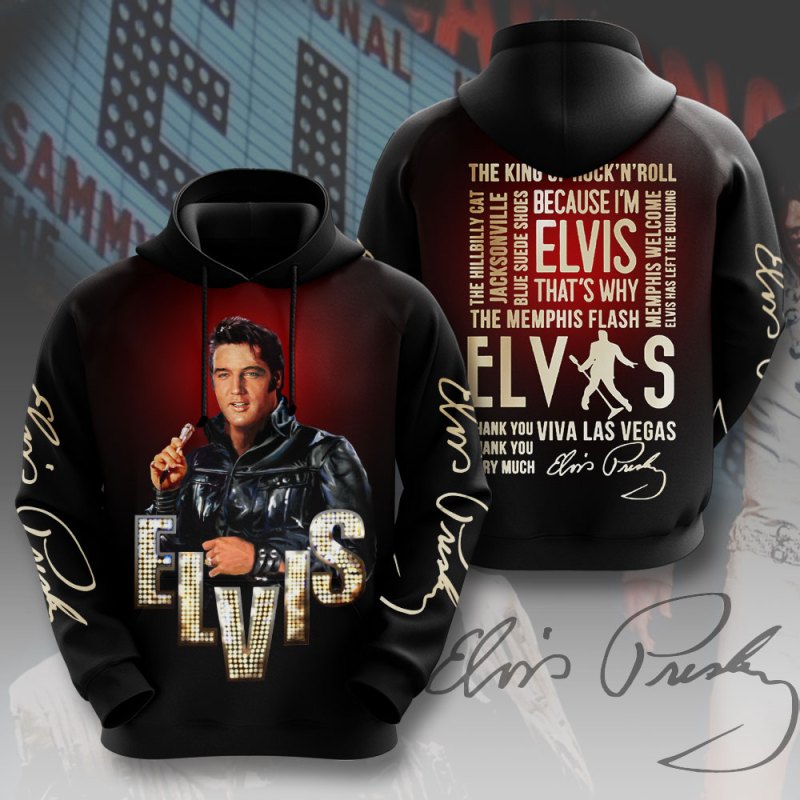 Elvis Presley T shirt Hoodie HOATT6690 hoodie Elvis Presley Combo 3D Apparels IFDDCLEC0416 Idea Fanatic