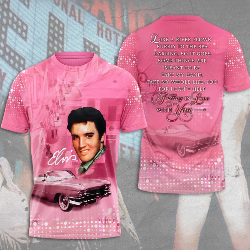 Elvis Presley Tshirt MAITM8278 Elvis Presley Combo 3D Apparels IFDDCLEC0434 Idea Fanatic