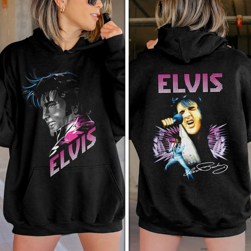 Elvis Presley hoodie GNE1491 Elvis Presley Combo 3D Apparels IFDDCLEC0456 Idea Fanatic