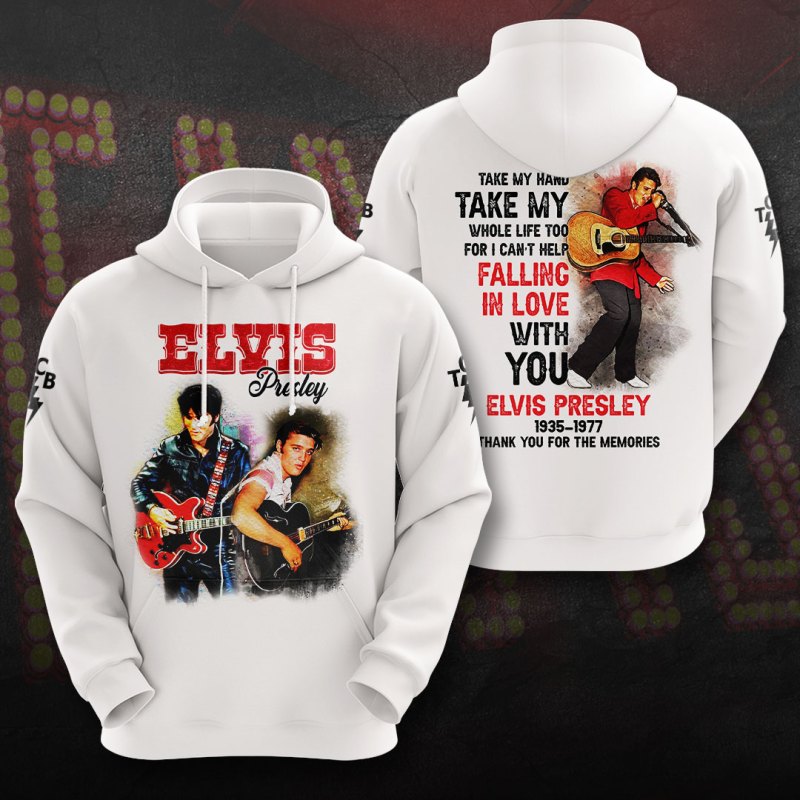 Elvis hoodie VANDH3450 Elvis Presley Combo 3D Apparels IFDDCLEC0465 Idea Fanatic