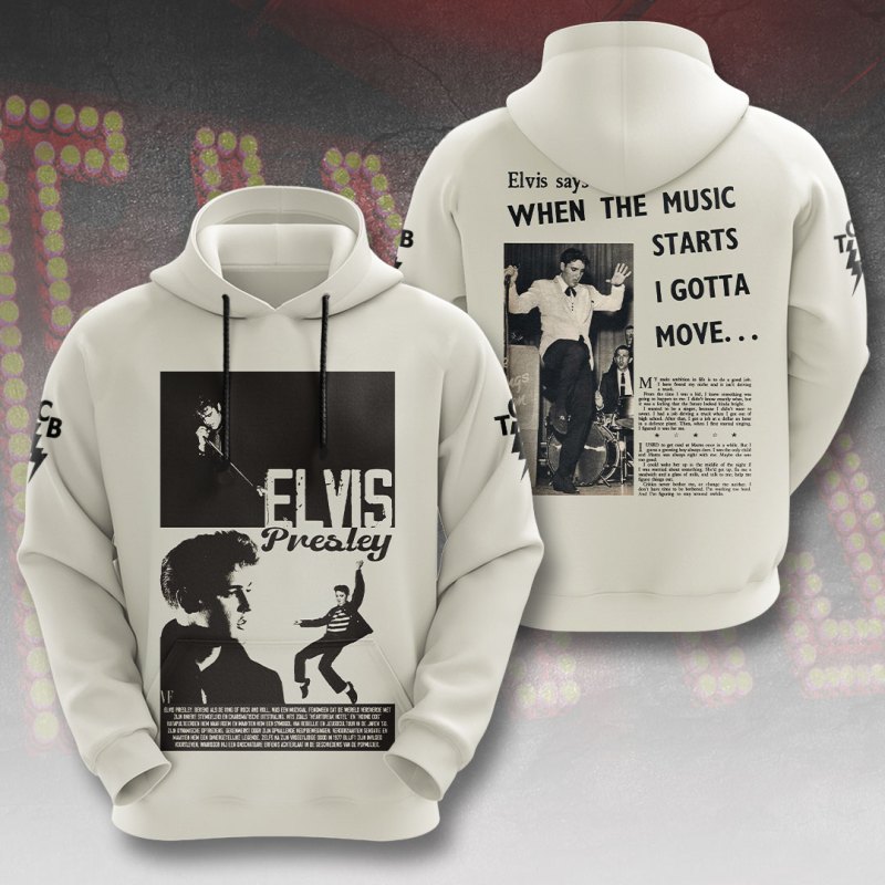 Elvis hoodie VANDH3738 Elvis Presley Combo 3D Apparels IFDDCLEC0418 Idea Fanatic