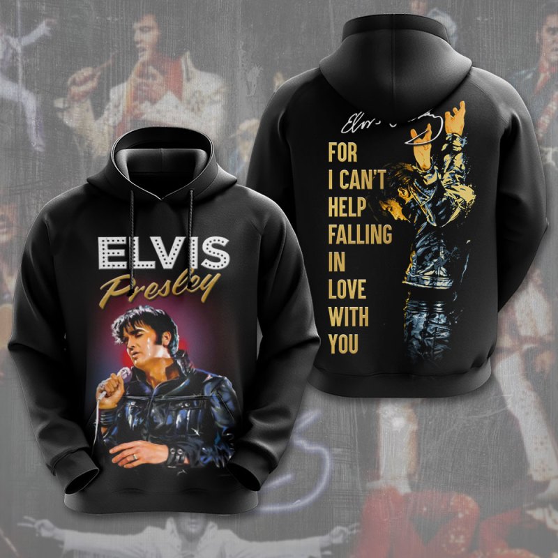 Elvis 3D Apparels VANDH3376 Hanh Hoodie Elvis Presley Combo 3D Apparels IFDDCLEC0499 Idea Fanatic