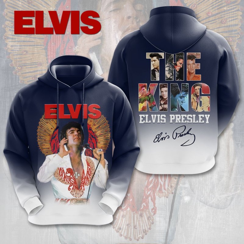 Elvis 3D Apparels VANDH3409 Hanh Hoodie Elvis Presley Combo 3D Apparels IFDDCLEC0476 Idea Fanatic