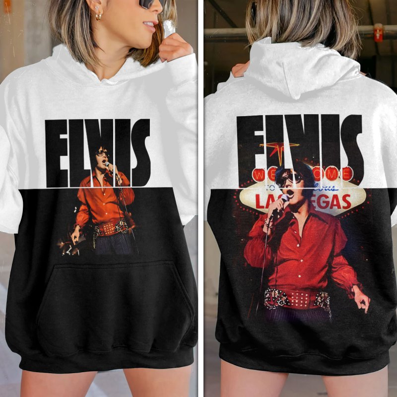 Elvis Presley 3D Apparels GNE1256 Hanh Hoodie Elvis Presley Combo 3D Apparels IFDDCLEC0500 Idea Fanatic