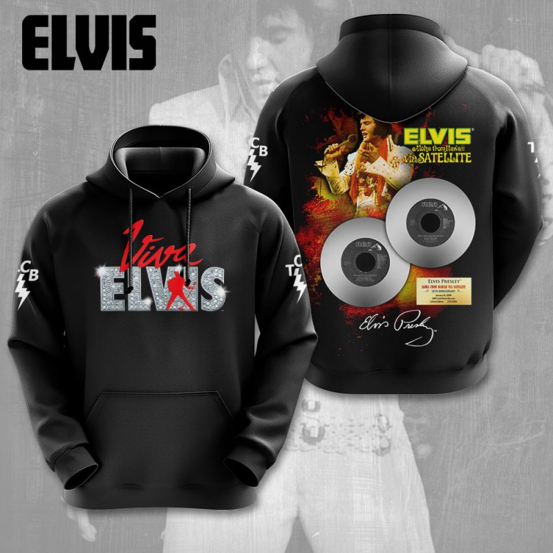 Elvis Presley Apparels GNE1431 Hanh Hoodie 1 Elvis Presley Combo 3D Apparels IFDDCLEC0468 Idea Fanatic