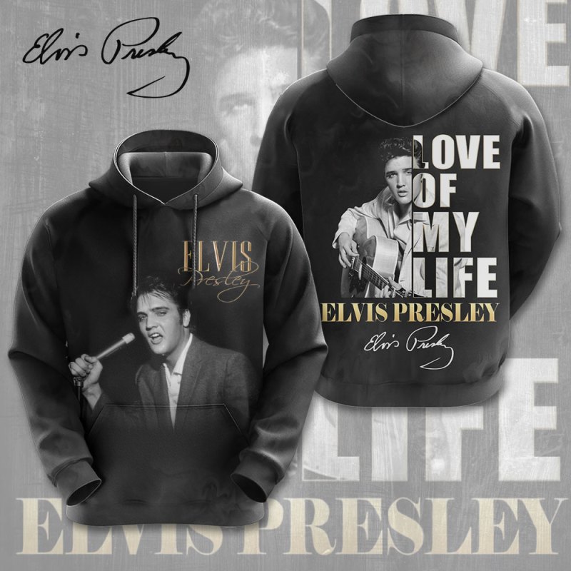 Elvis Presley Apparels GNE1435 Hanh Hoodie Elvis Presley Combo 3D Apparels IFDDCLEC0467 Idea Fanatic