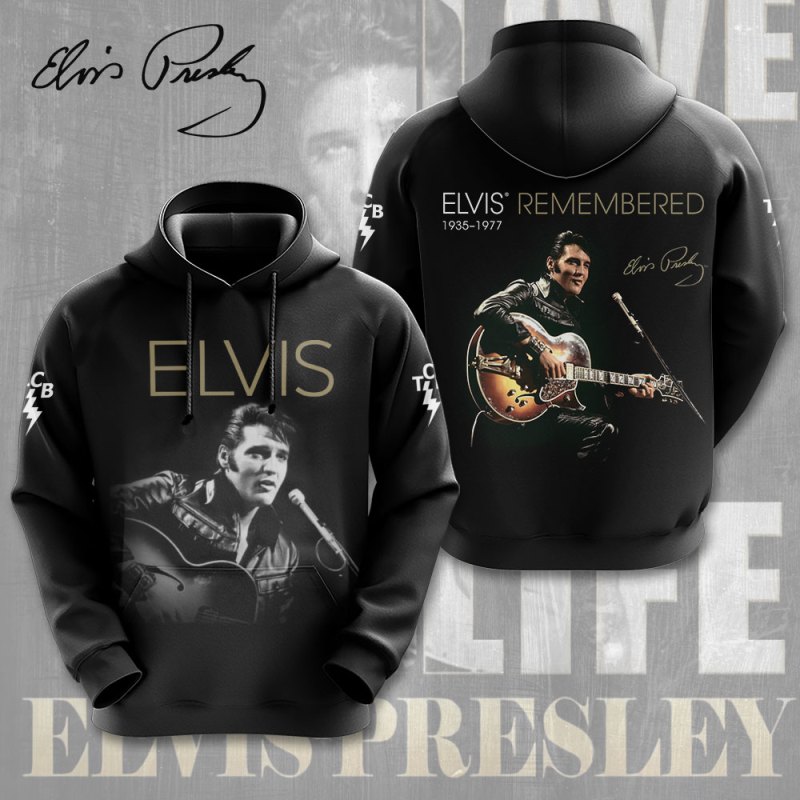 Elvis Presley Apparels GNE1436 Hanh Hoodie Elvis Presley Combo 3D Apparels IFDDCLEC0466 Idea Fanatic