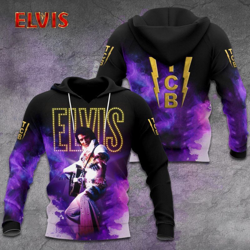 Elvis Presley Apparels GNE1605 Hoodie Elvis Presley Combo 3D Apparels IFDDCLEC0441 Idea Fanatic