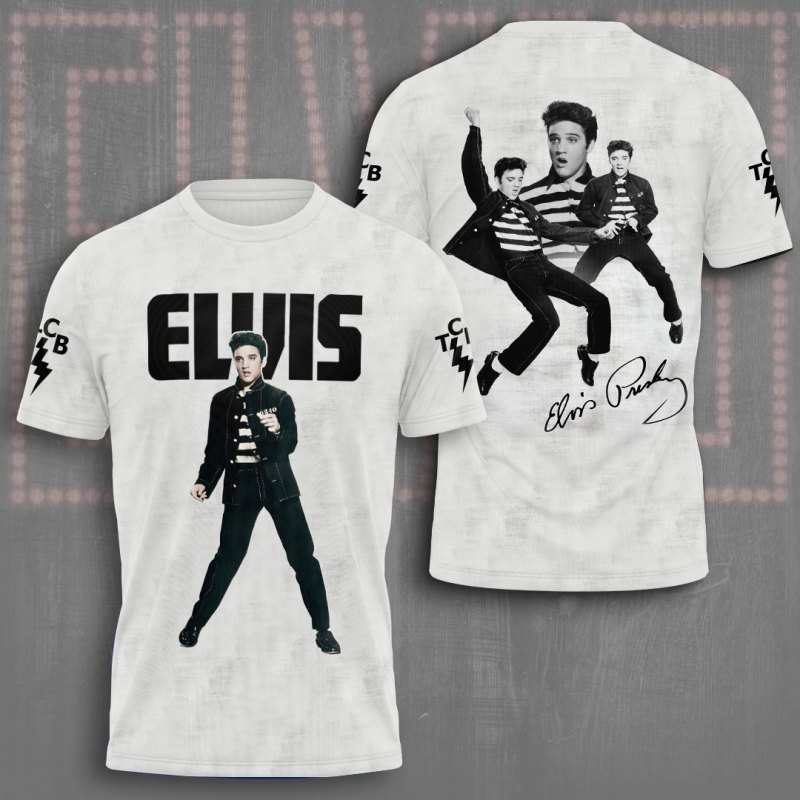 Elvis Presley Apparels GNE1654 Hanh T shirt Elvis Presley Combo 3D Apparels IFDDCLEC0436 Idea Fanatic