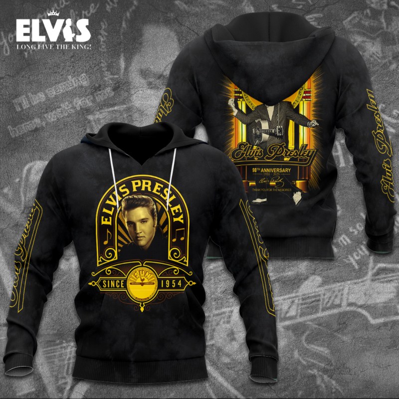 Elvis Presley Apparels GNEGNE1721 Hoodie Elvis Presley Combo 3D Apparels IFDDCLEC0422 Idea Fanatic