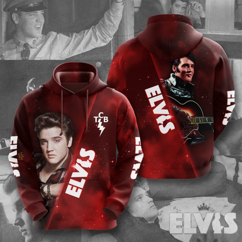 Elvis Presley Hoodie HOATT5906 Elvis Presley Combo 3D Apparels IFDDCLEC0519 Idea Fanatic