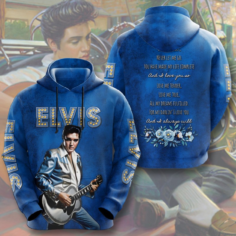 Elvis Presley Hoodie HOATT5925 Yuna Elvis Presley Combo 3D Apparels IFDDCLEC0515 Idea Fanatic