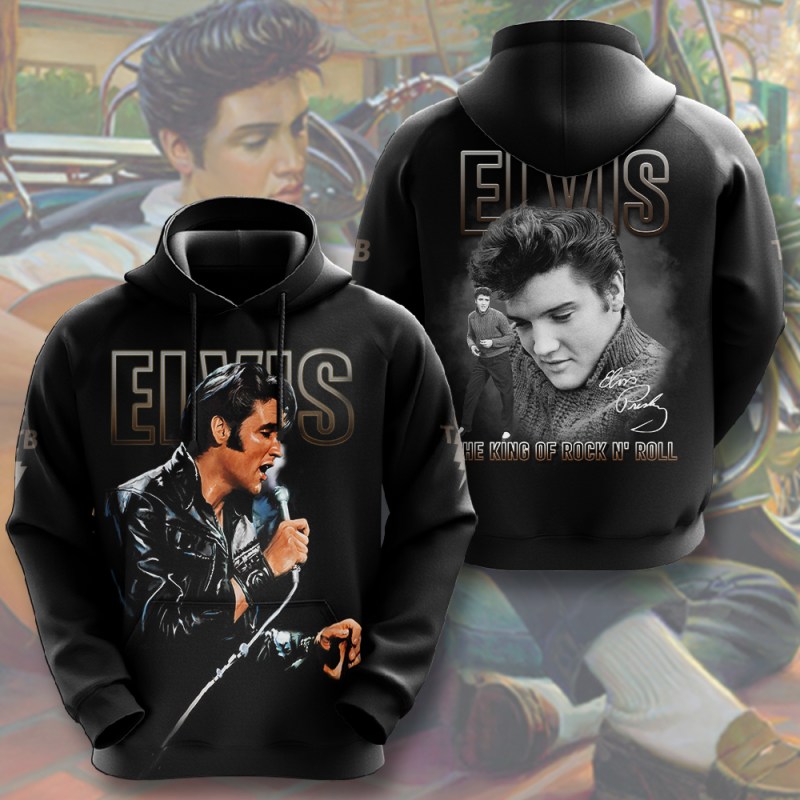 Elvis Presley Hoodie HOATT5945 Yuna Elvis Presley Combo 3D Apparels IFDDCLEC0512 Idea Fanatic