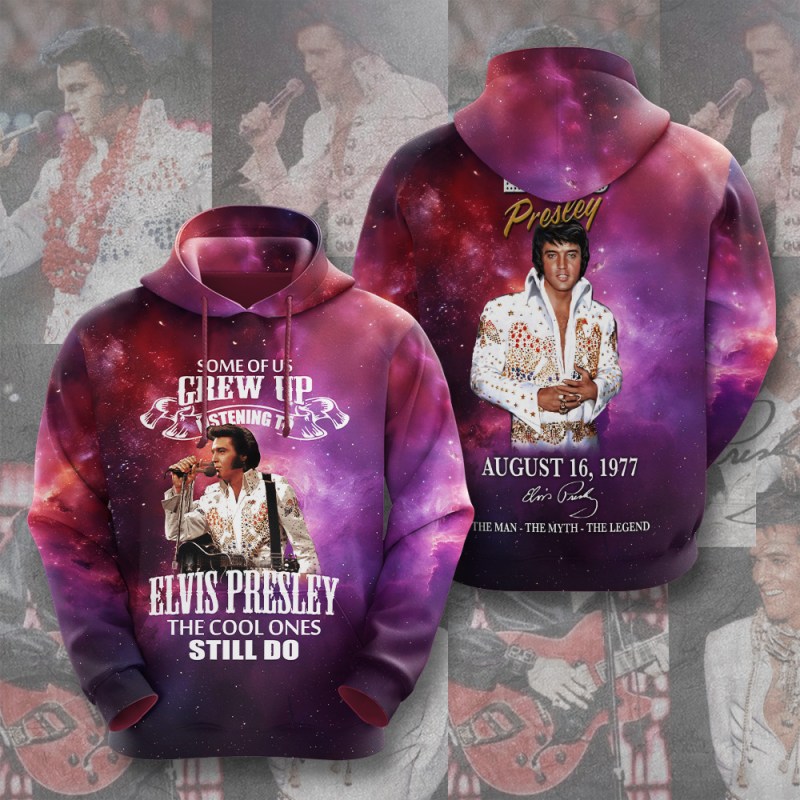 Elvis Presley Hoodie HOATT6054 Elvis Presley Combo 3D Apparels IFDDCLEC0502 Idea Fanatic