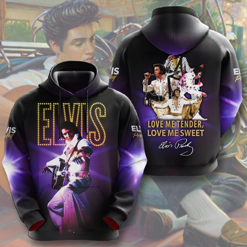 Elvis Presley Hoodie HOATT6137 Yuna Elvis Presley Combo 3D Apparels IFDDCLEC0480 Idea Fanatic