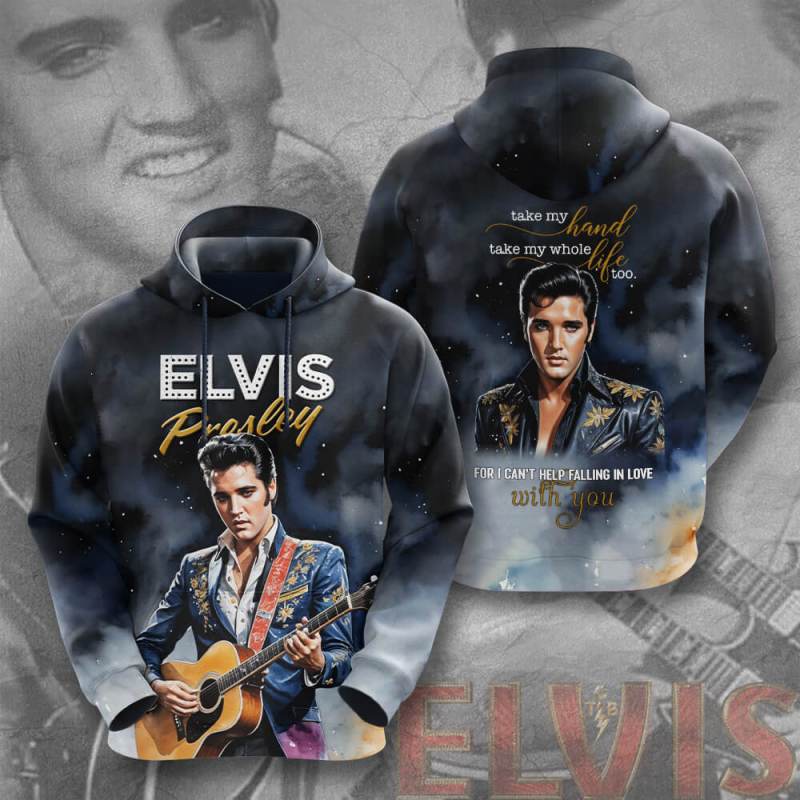 Elvis Presley Hoodie HOATT6264 Elvis Presley Combo 3D Apparels IFDDCLEC0462 Idea Fanatic