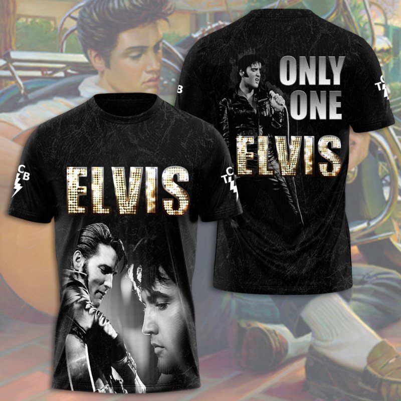 Elvis Presley T shirt HOATT5938 Yuna Elvis Presley Combo 3D Apparels IFDDCLEC0513 Idea Fanatic