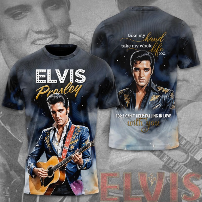 Elvis Presley T shirt HOATT6264 Elvis Presley Combo 3D Apparels IFDDCLEC0462 Idea Fanatic