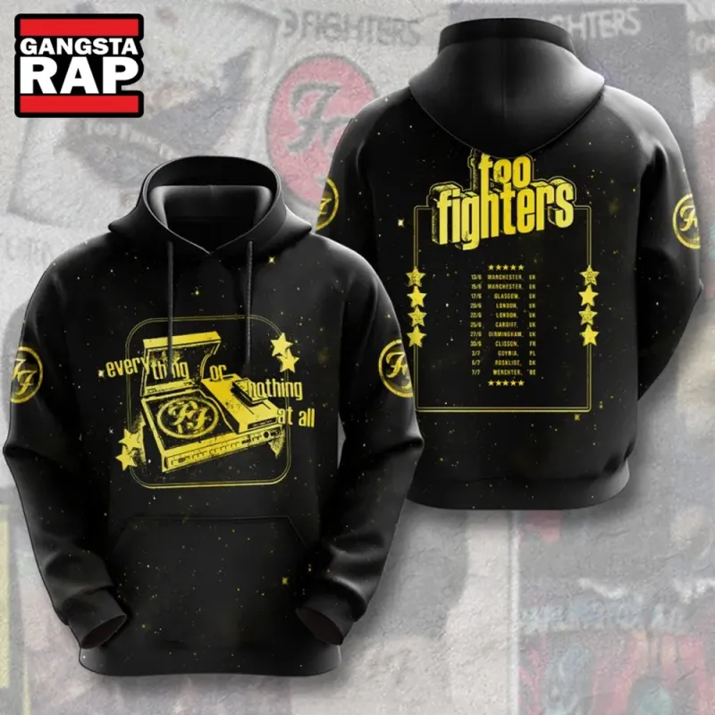 Foo Fighters Ever Thing Or Hothing At All Hoodie Foo Fighters Ever Thing Or Hothing At All Hoodie IFDDHD0171 Idea Fanatic