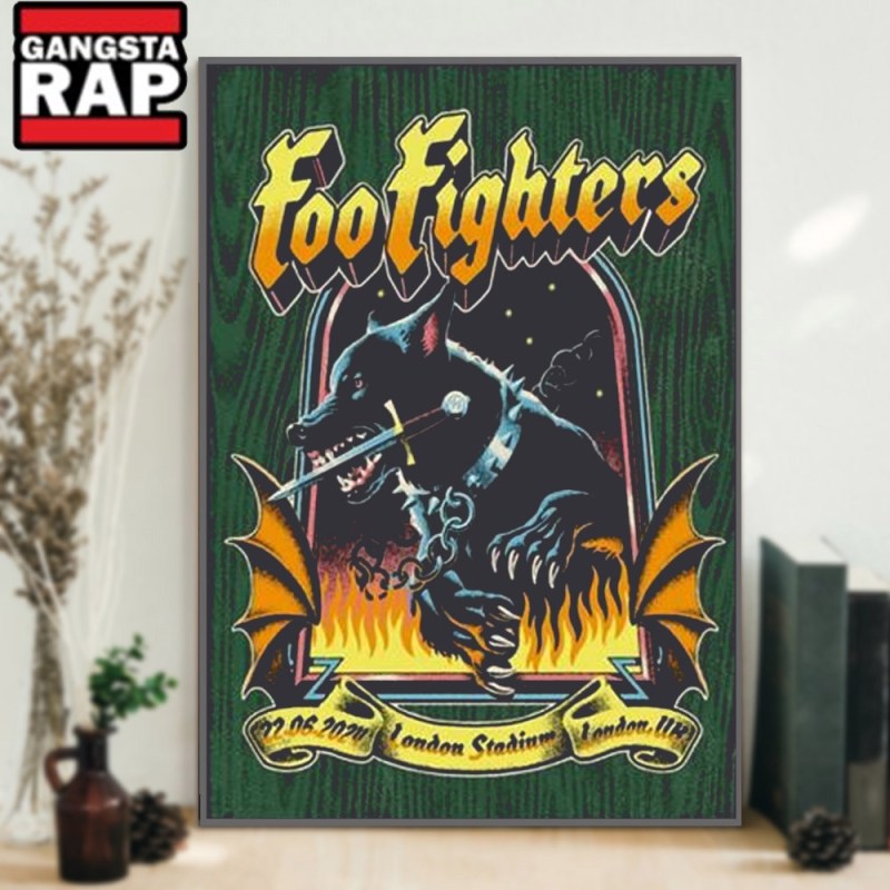 Foo Fighters June 22 2024 Tour London Stadium London Uk Poster Canvas Art Foo Fighters June 22 2024 Tour London Stadium London Uk Poster Canvas Art IDFCWA0127 Idea Fanatic