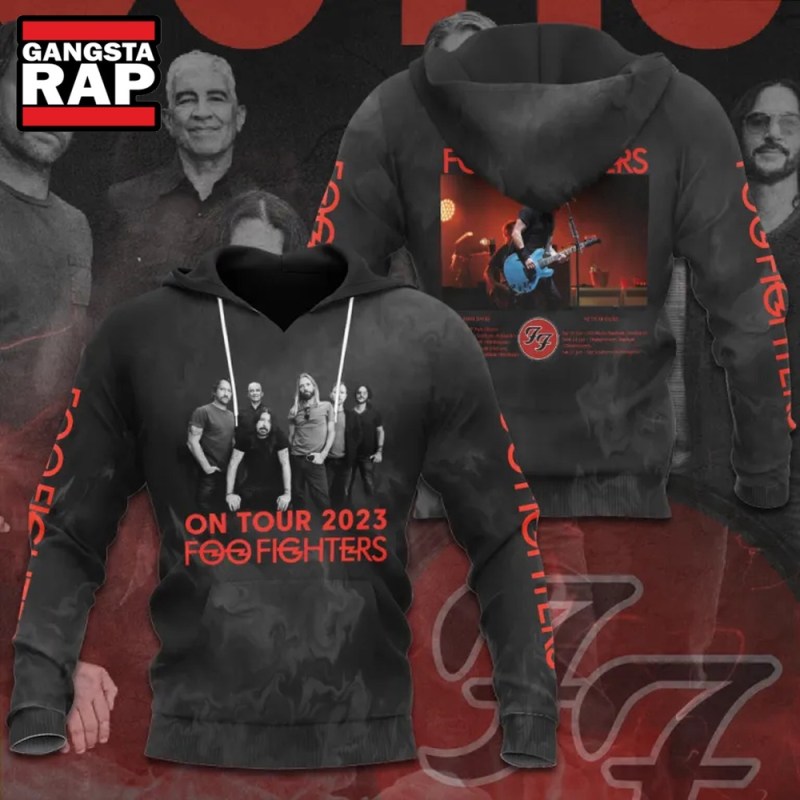 Foo Fighters On Tour 2023 Graphics Design Hoodie Foo Fighters On Tour 2023 Graphics Design Hoodie IFDDHD0168 Idea Fanatic