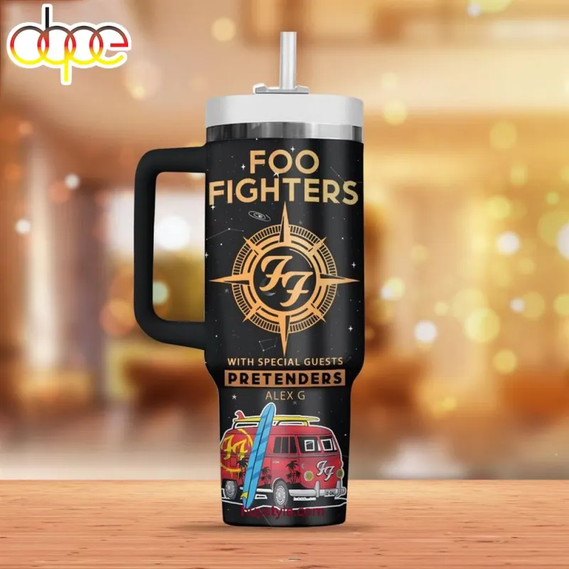 Foo Fighters With Soecial Guests Pretenders Alex G Tour 2024 Stanley Tumbler 40oz Foo Fighters With Alex G Tour 2024 Stanley Tumbler 40oz IDF178066 Idea Fanatic