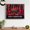 Foo Fighters Talking Stick Resort Amphitheater Phoenix Az Fox And Flower Poster Canvas IDF155614 Idea Fanatic