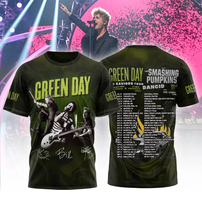 GD040424LNQ19TTT mk1 Green Day The Saviors Tour 2024 Hoodie Shirt GD040424LNQ19TTT Idea Fanatic